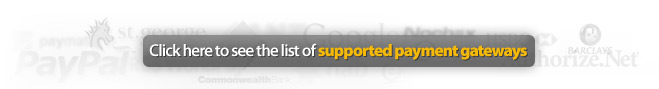 Supported payment gateways Supported payment gateways and banks